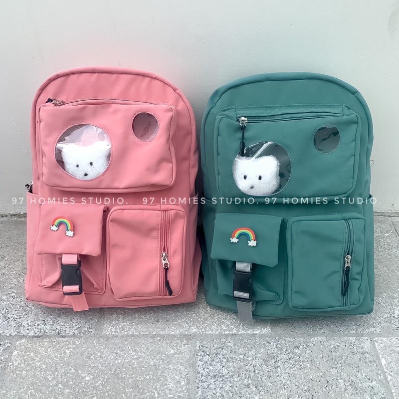 Balo học sinh, sinh viên ulzzang chống nước Hàn Quốc siêu đẹp