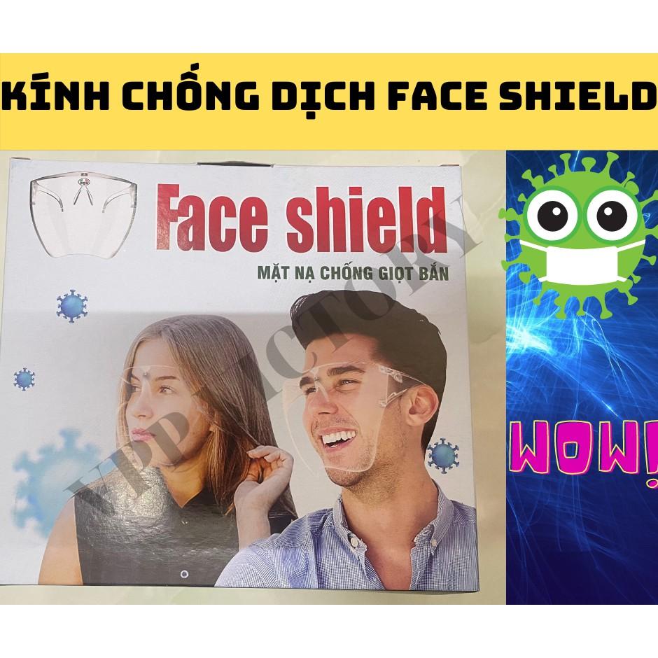 KÍNH CHỐNG DỊCH, GIỌT BẮN MICA TỐT FACE SHIELD (MẶT NẠ CHỐNG GIỌT BẮN)