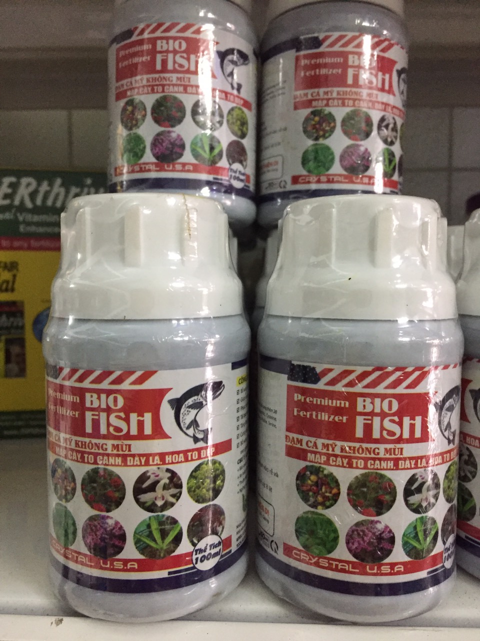Đạm cá Mỹ không mùi BIO FISH - 100ml