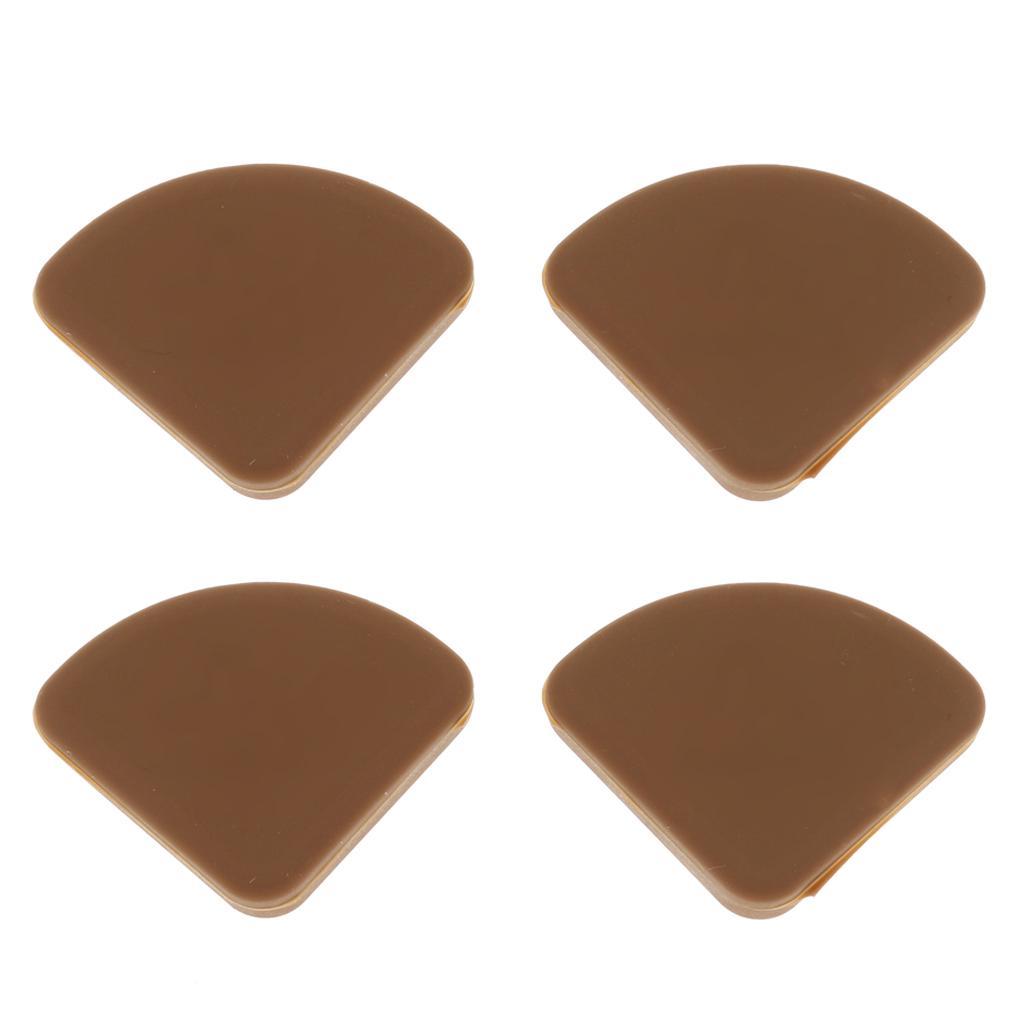 4x Baby Glass Table Desk Edge Guard Protector Bumpers Soft Corners Cushion