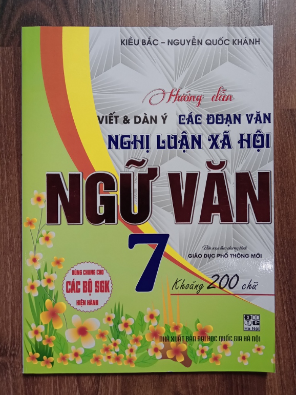 Sách - Hướng Dẫn Viết Dàn Ý Các Đoạn Văn Nghị Luận Xã Hội Ngữ Văn Lớp 7