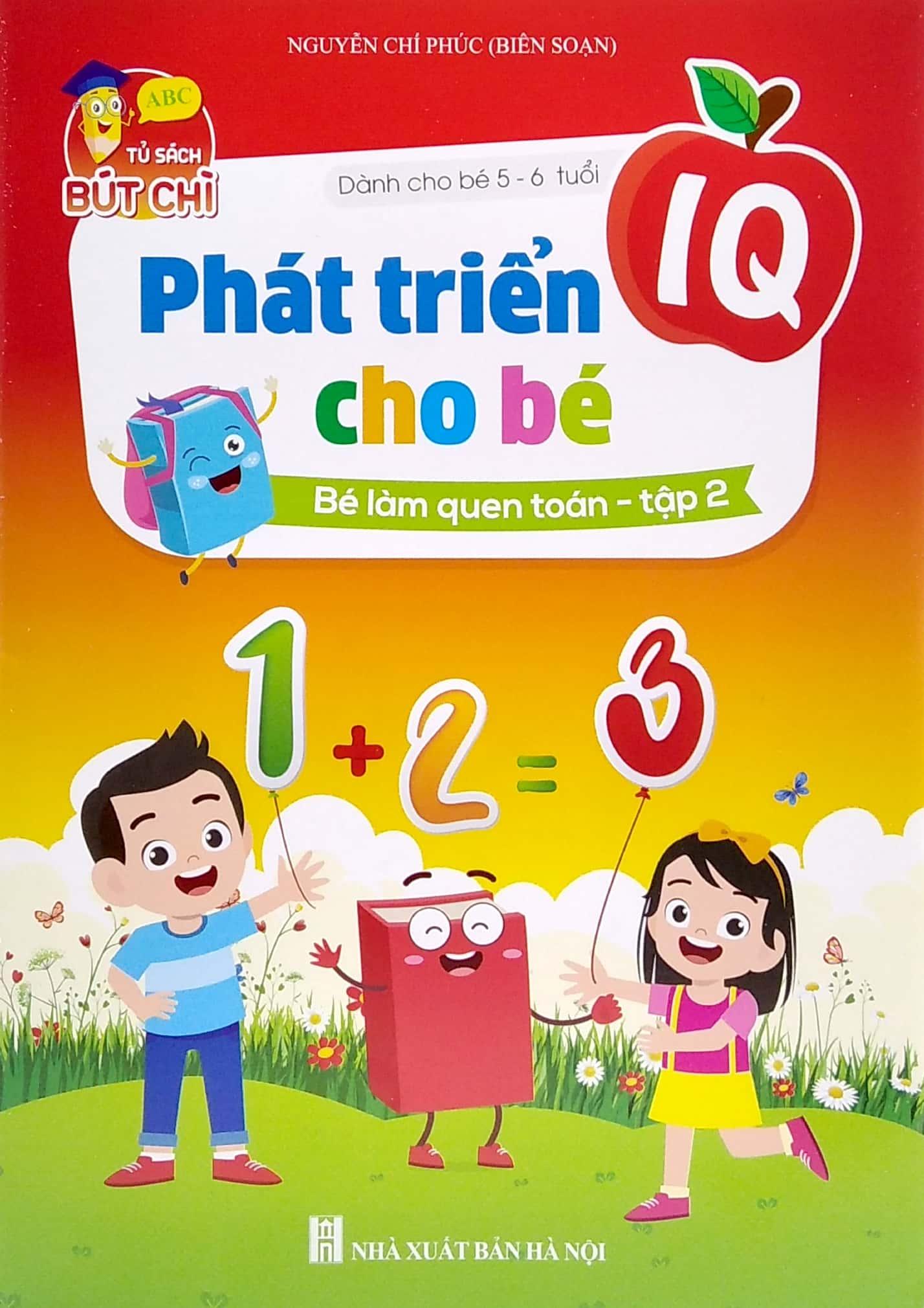 Bộ Túi Phát Triển IQ Cho Bé (Dành Cho Bé 5-6 Tuổi) (Bộ 8 Cuốn)