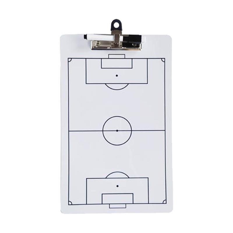 Double Sided Football Clipboard, Football , Portable Dried Erase Marker Soccer Coaches Clipboard for Competition Techniques