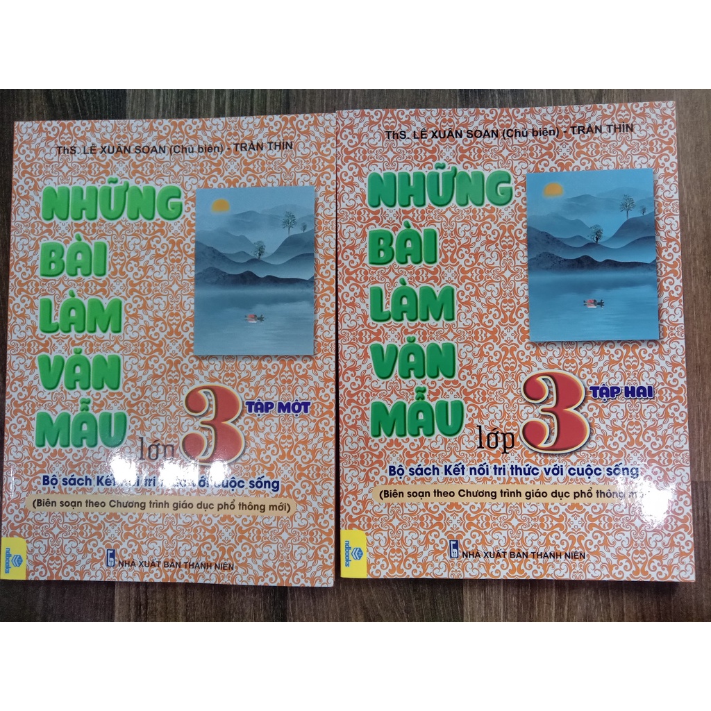 Sách - Combo Những bài làm văn mẫu lớp 3 - Tập 1 + 2 ( Bộ sách kết nối tri thức với cuộc sống )