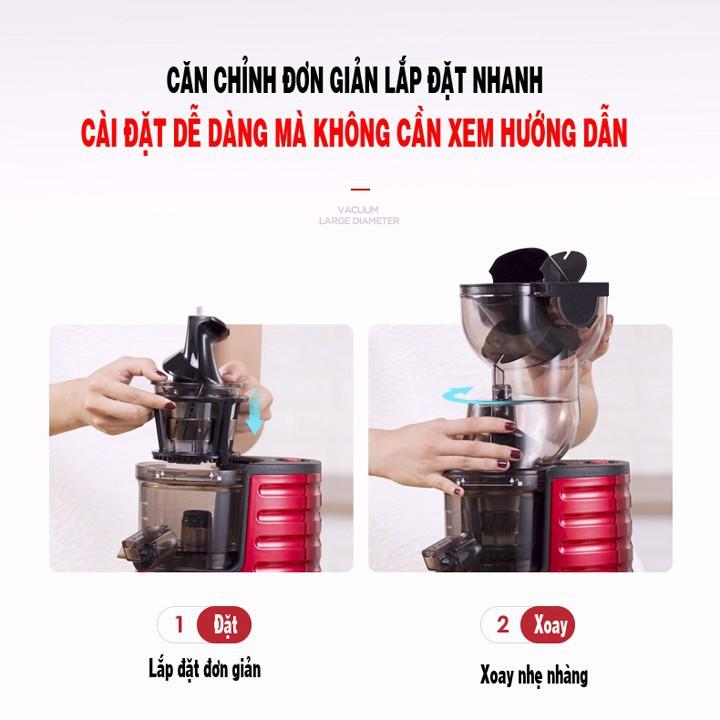 Máy ép chậm cao cấp SAVTM JE-31 - Bảo hành 12 tháng