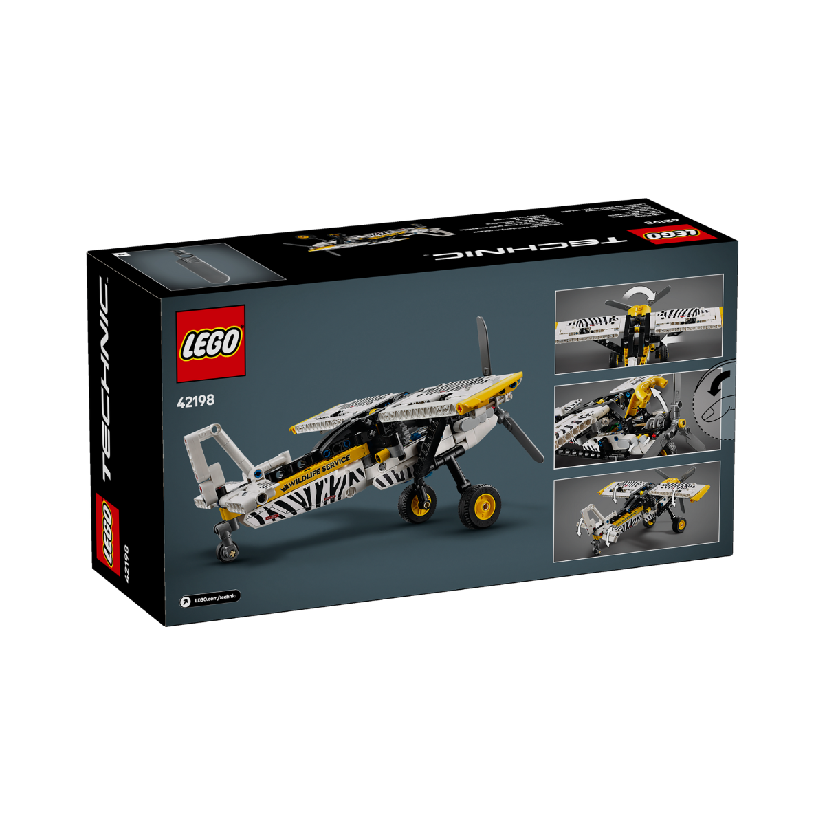 Đồ Chơi Lắp Ráp Máy Bay Cánh Quạt LEGO TECHNIC 42198 (333 Chi Tiết)