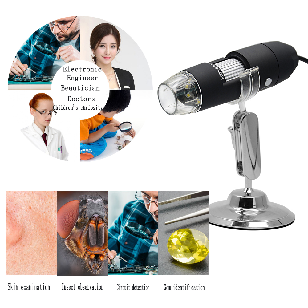 Kính Hiển Vi Kỹ Thuật Số 500X - Hàng Nhập Khẩu