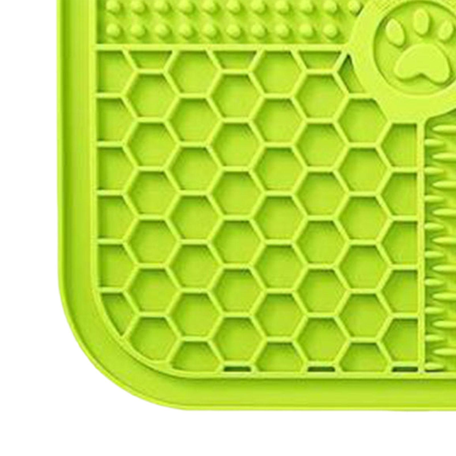 Licking Mat for Dogs and Cats with Suction Cups Pet Food Licking Mat