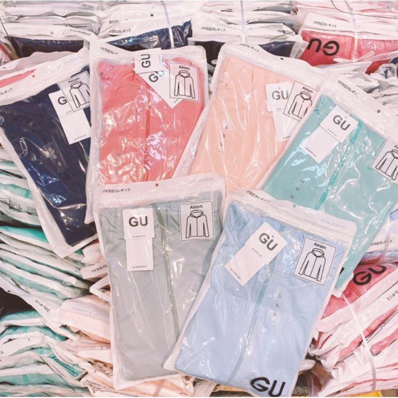 Áo Chống Nắng Nữ GU 2 Lớp vải Thun Mát chống nắng chống tia UV hàng cao cấp