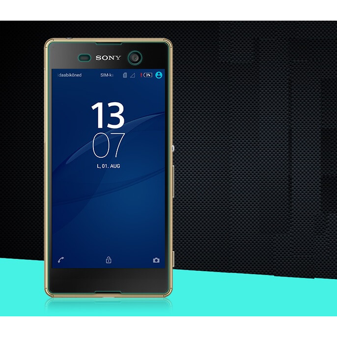 Tấm dán kính cường lực độ cứng 9H dành cho Sony M5 - KCL01