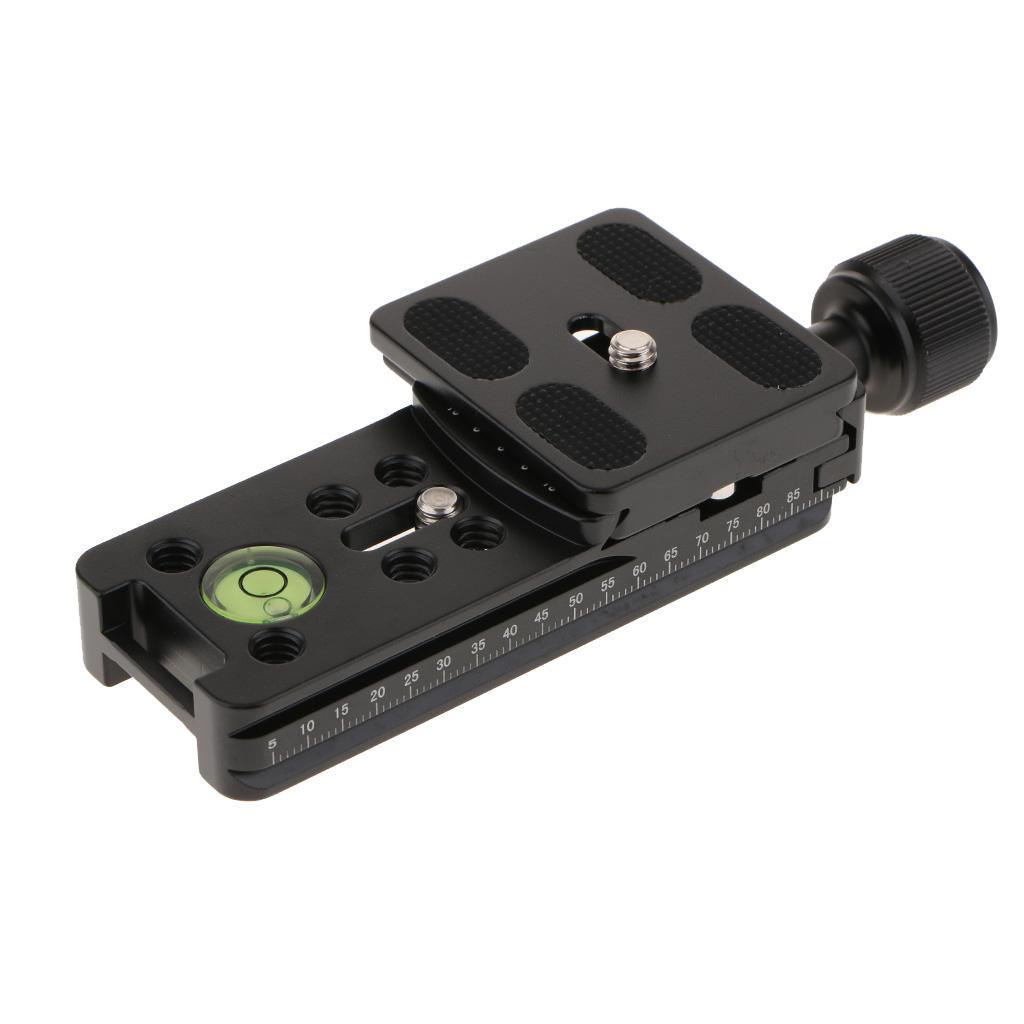 NNR100 Universal Rail Nodal Slide Quick Release Clamp 1/4 Screw for Camera