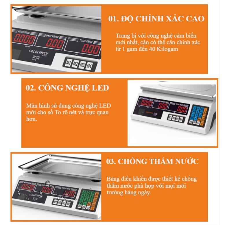 Cân Điện Tử Tính Tiền Siêu Thị, Để Bàn, Bán Hàng Xuất Sứ Việt Nam Cao Cấp Tích Hợp 100% Tiếng Việt, Cân Chính xác đến 99.99%
