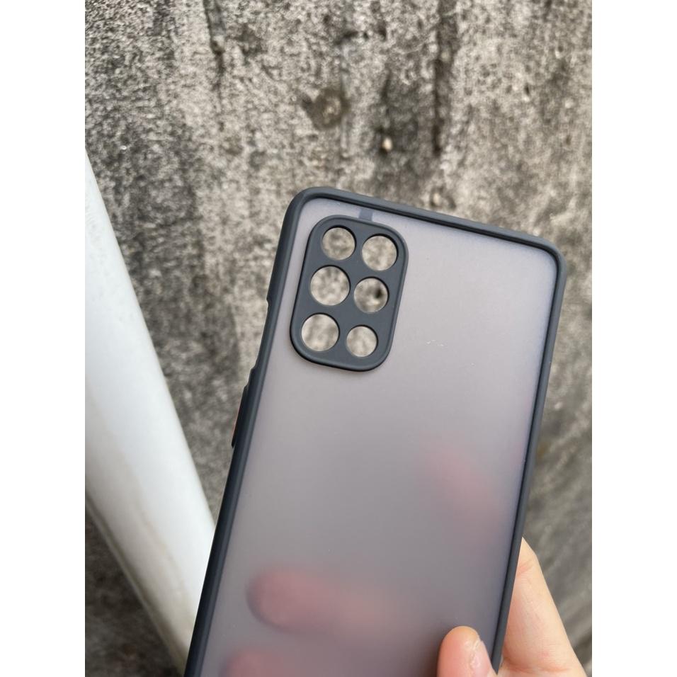 Ốp lưng cho Oneplus 9R viền dẻo đen lưng nhám mờ bảo vệ camera