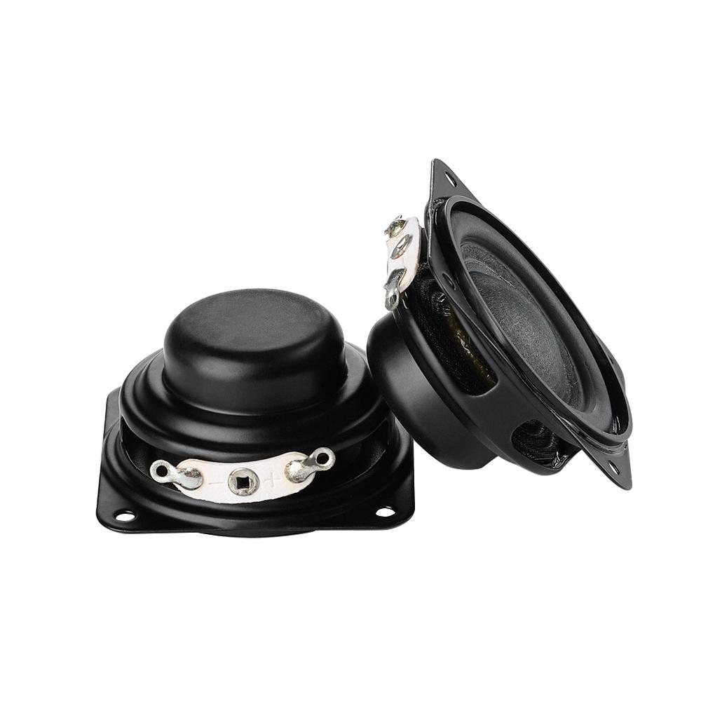 AIYIMA 2PCS 1,5 inch Mini Full Range Loa di động 4 ohm 5 10w Stroke Bass Hifi Stereo Sound Loudpeaker Home Nhà hát Color: 4 ohm 10W