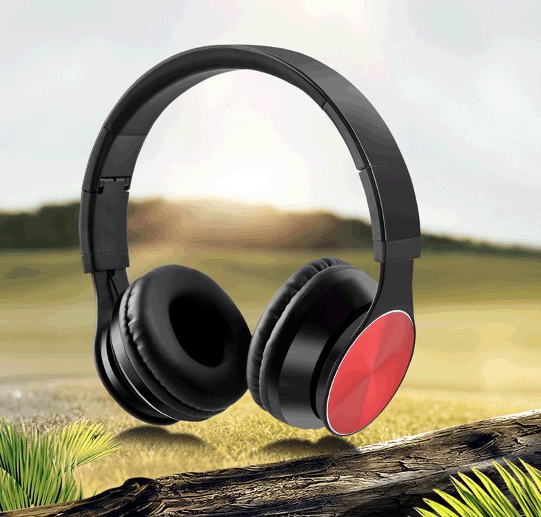 Phong cách mới nhất của loa siêu trầm tai nghe bluetooth không dây trò chơi tai nghe máy tính phổ mini gấp tai nghe bluetooth microphone