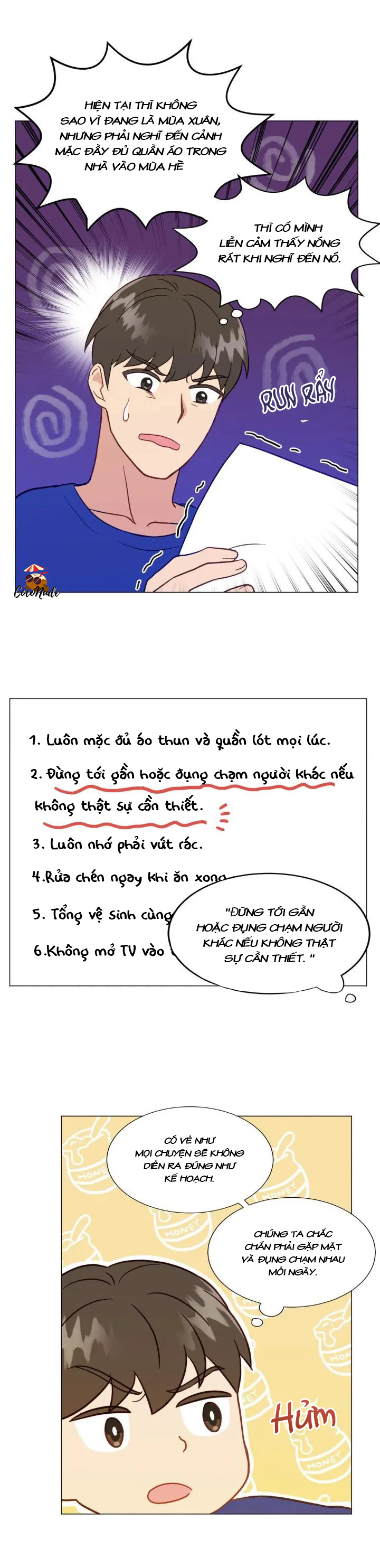 bạn cùng phòng kì lạ chapter 7 8