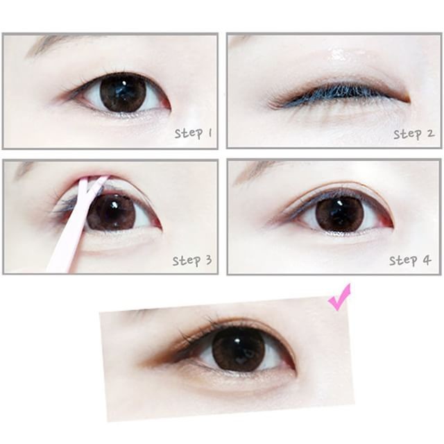 Hộp 25 Miếng 10 Cặp Dán Mí Trong Suốt Vacosi Eyelid Tape