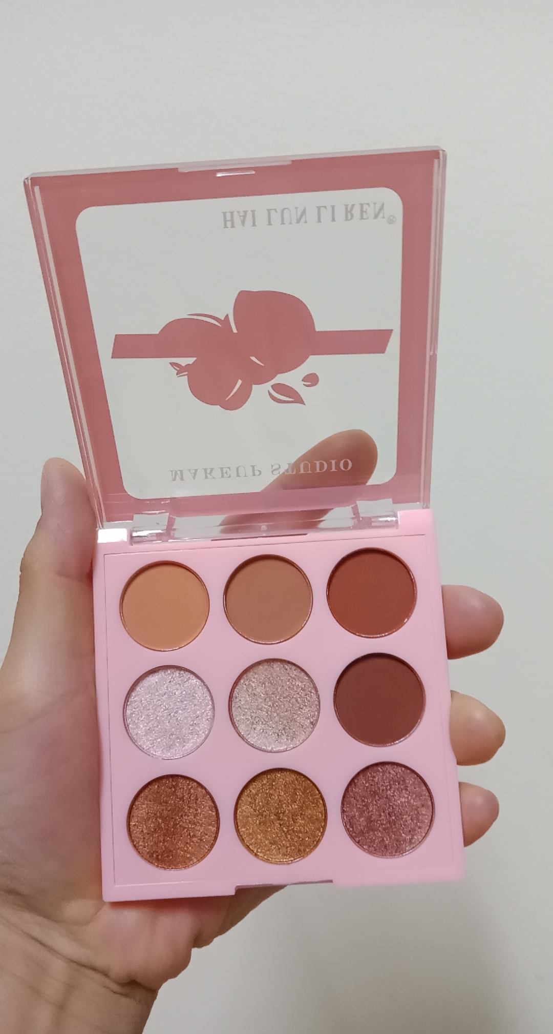 Bảng Phấn Mắt 9 Màu Make Up Studio Hai Lun Li Ren