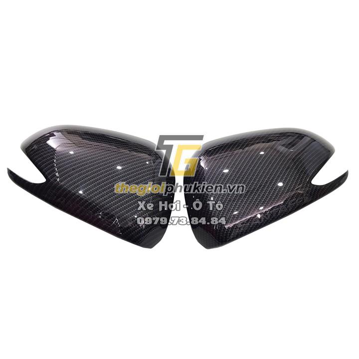 Bộ ốp gương chiếu hậu Hyundai Santafe 2019-2021 vân Carbon cao cấp