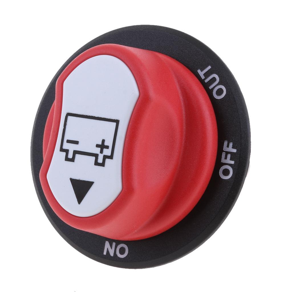 2pcs Battery Power Cut Off Switch Isolator for Marine Boat Car Vehicle 50A