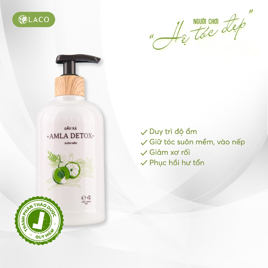 [CHÍNH HÃNG] Dầu Xả Amla Detox Laco