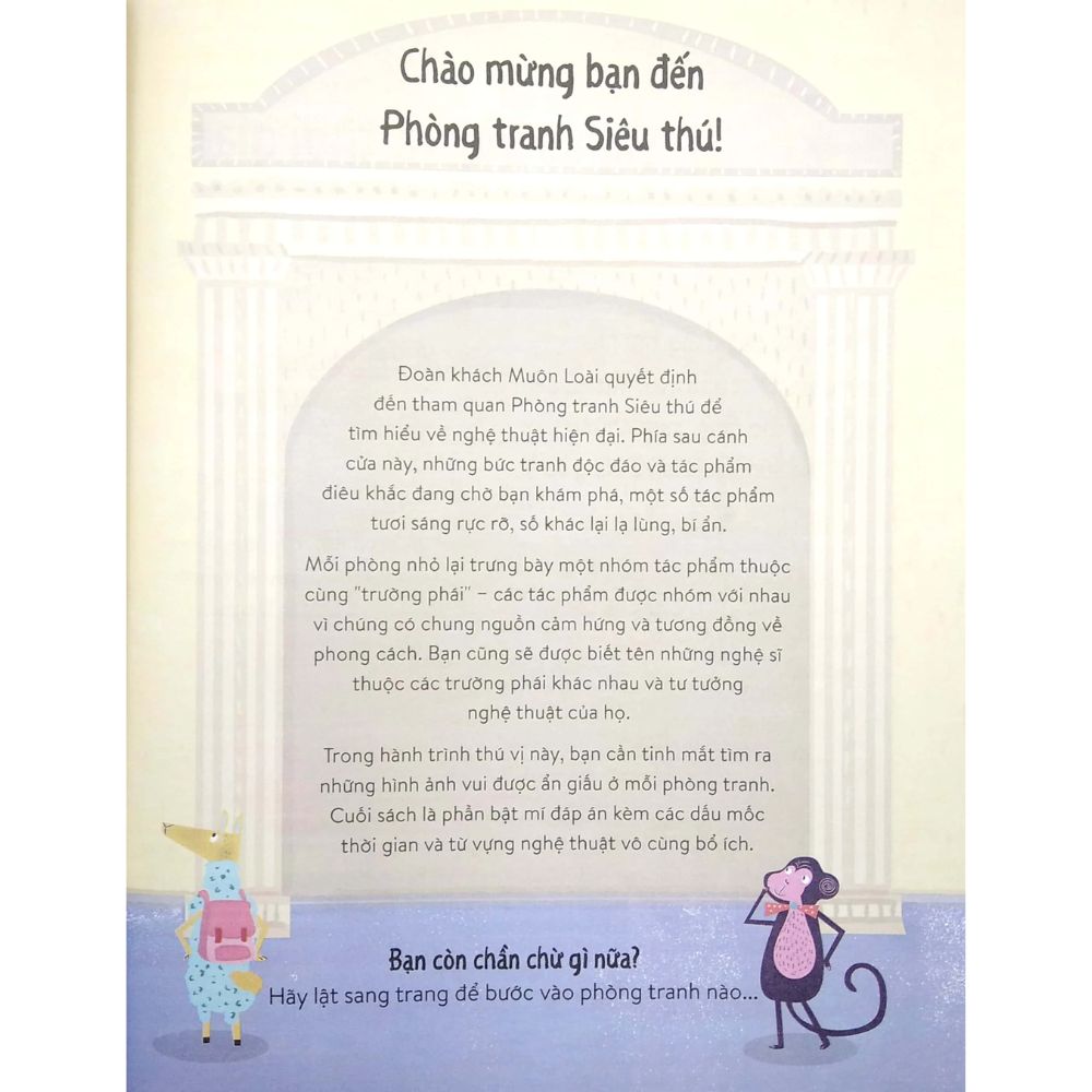 Tủ Sách Nghệ Thuật Thiếu Nhi: Một ngày Kỳ Lạ Ở Phòng Tranh