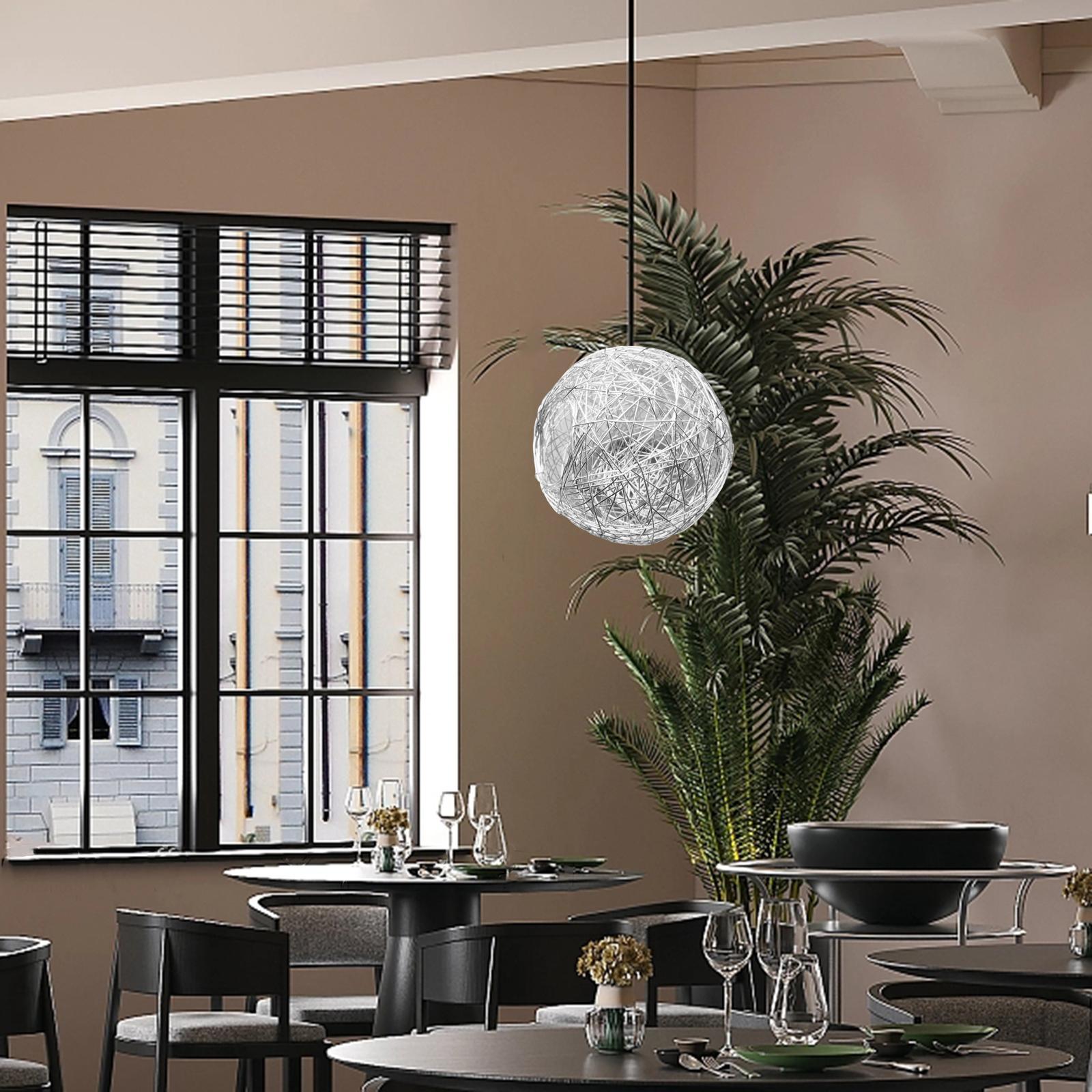 Hanging Pendant Light Lampshade Metal Wire Light Cage Cover Ceiling Light Lamp Shade for Bar