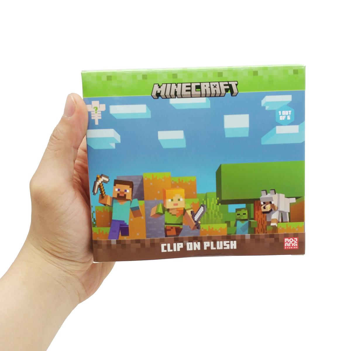 Móc Khóa Thú Bông Minecraft - Mojang Studios MC7005 (Sản Phẩm Bên Trong Là Ngẫu Nhiên)