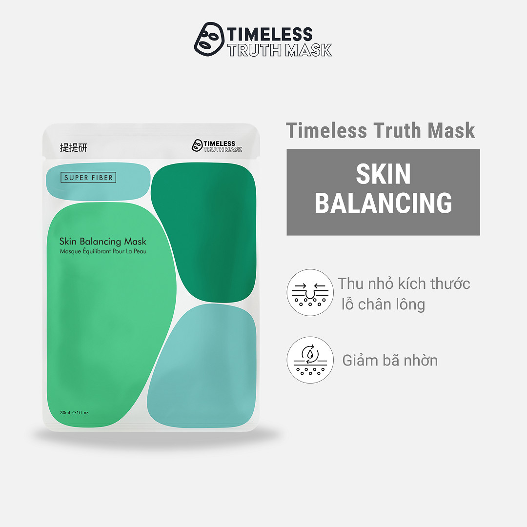 Mặt nạ Lụa Peptide se khít lỗ chân lông Timeless Truth Mask (Hộp 5 tấm x 30ml)