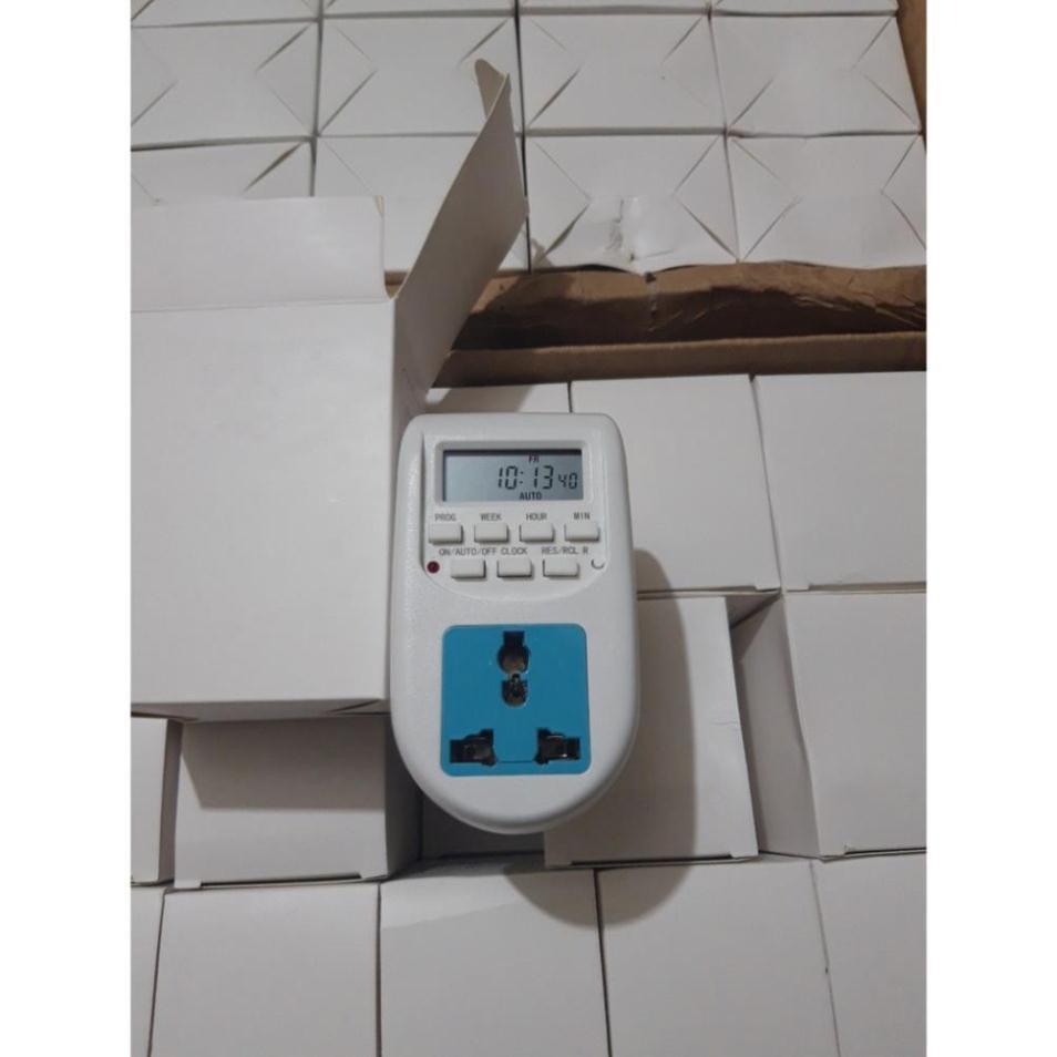 Ổ cắm thông minh hẹn giờ bật tắt thiết bị điện công suất lớn 2500W/220V Al06 ổ cắm hẹn giờ công tắc hẹn giờ