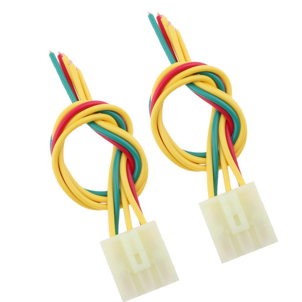 2Pcs 5-Pin Connector for CB VT CBR 600 900 1100 250 400 500
