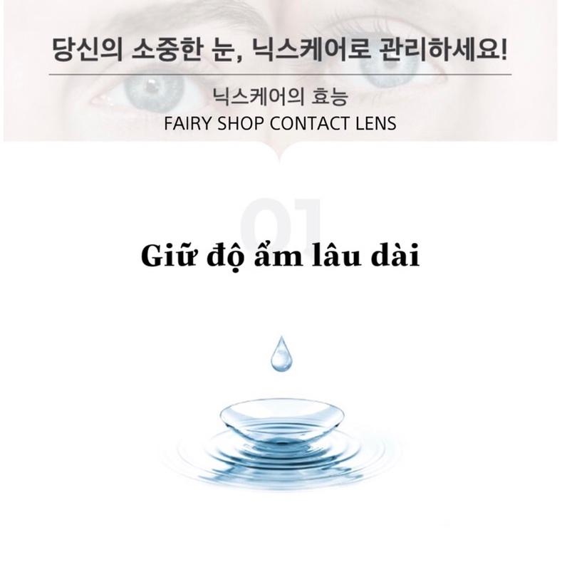 Nước Ngâm Kính Áp Tròng Nixcare Premium Eyelab 160ml &amp; 360ml - FAIRY SHOP CONTACT LENS - Nix Care