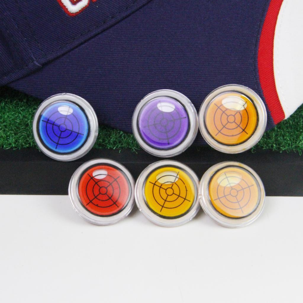 2-4pack Golf Gradienter Putting Alignment Tool Magnetic Ball Marker Hat Clip
