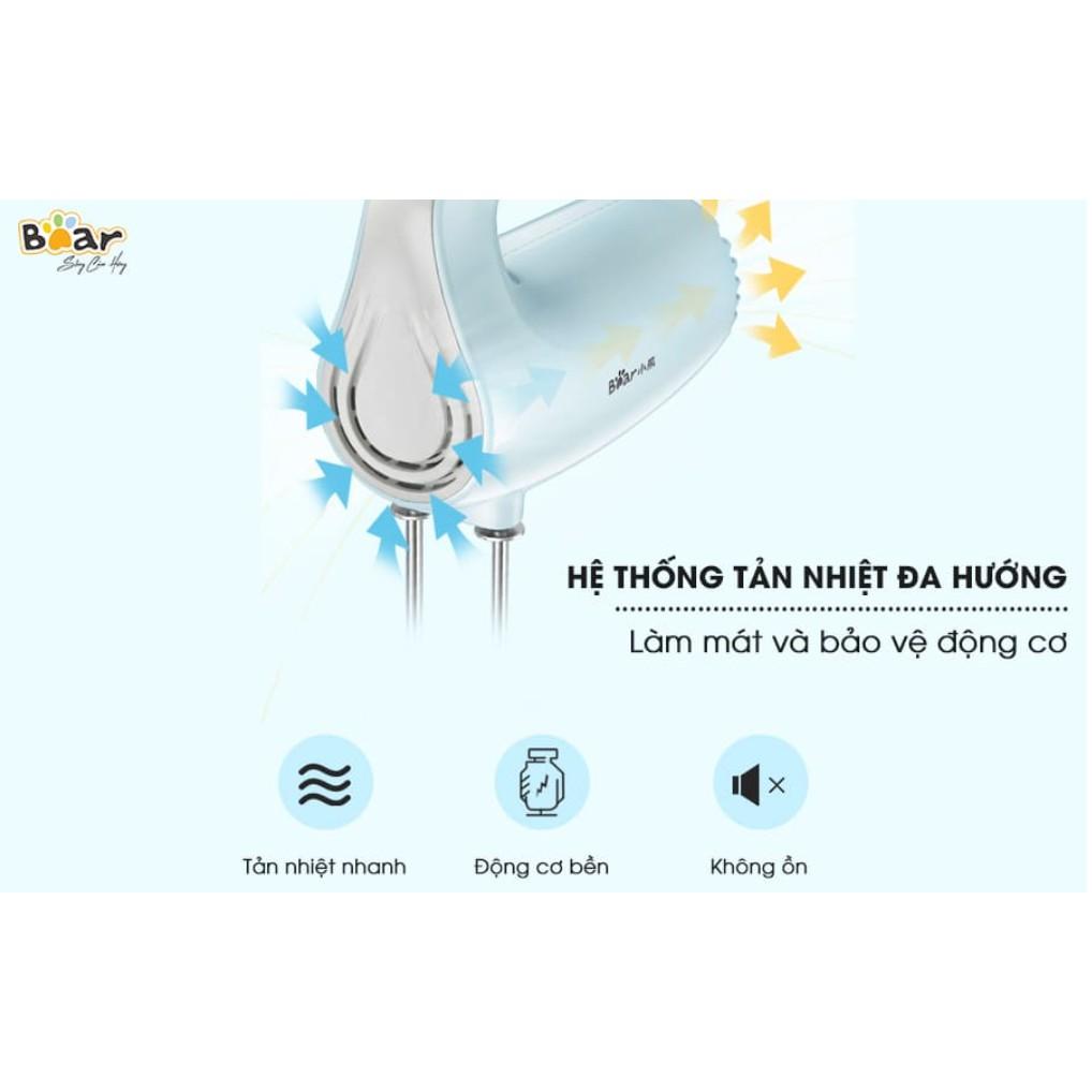 Máy Đánh Trứng Cầm Tay BEAR DDQ-B02P5 Gồm 5 Tốc Độ Công Suất 125 W - Hàng Chính Hãng