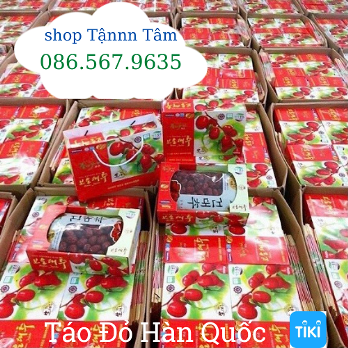 Táo Đỏ Hàn Quốc Sấy Khô 1kg, 1Kg Táo đỏ sấy khô Hàn Quốc nhiều thịt siêu ngon dẻo, Táo Đỏ