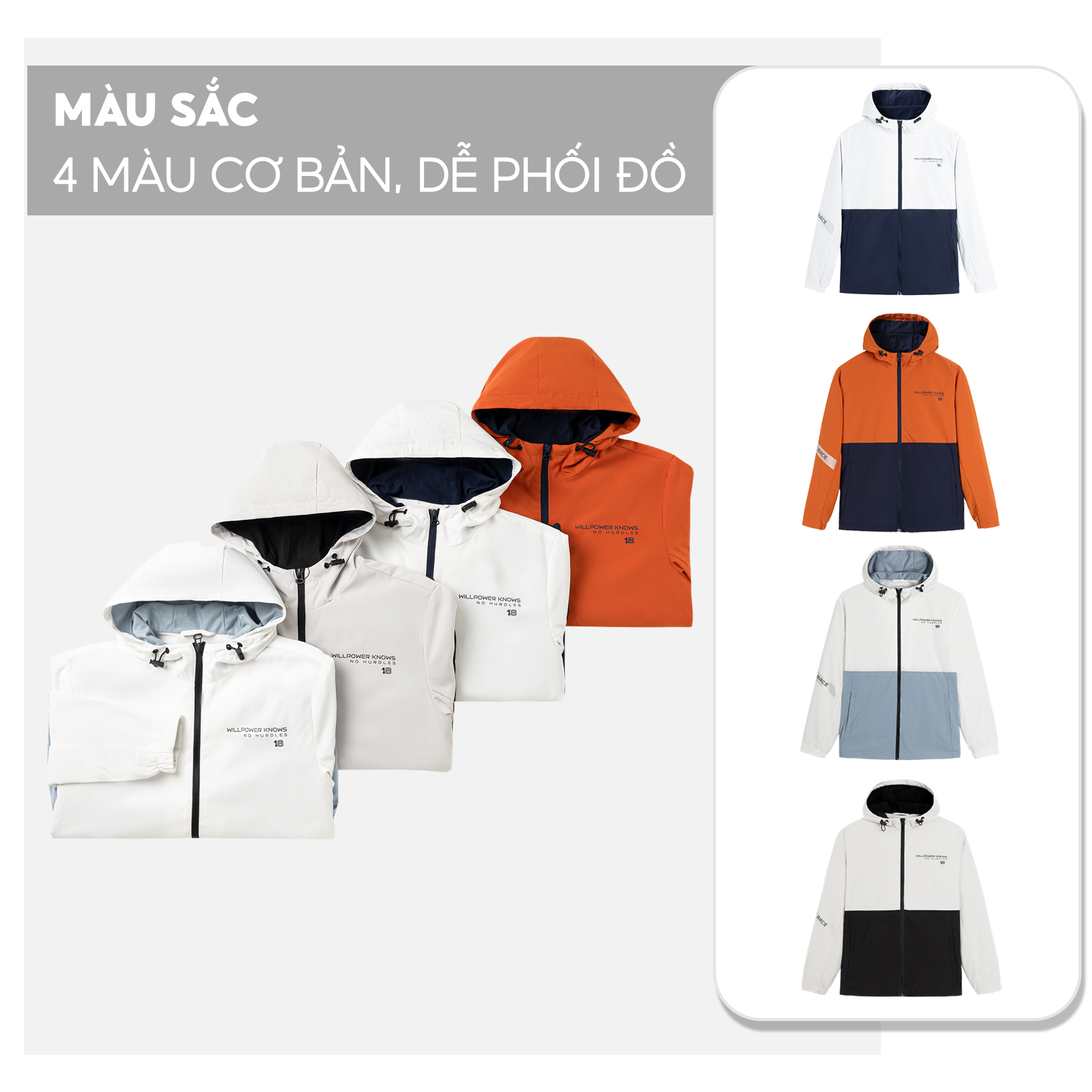 Áo Khoác Thể Thao Nam 5S , Chất Vải Cao Cấp Lót Nỉ, Dày Dặn, Trượt Nước, Cản Gió, Giữ Ấm Cực Tốt