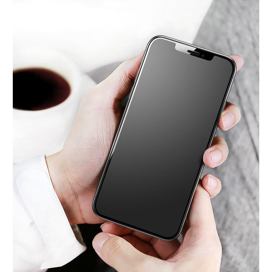 Kính Cường Lực Dành Cho Iphone Nhám Chống Vân Tay AG I6 6s Plus 7 Plus 8 Plus X Xs Xsmax 11 Promax 12 Promax AG Chống Vân Tay