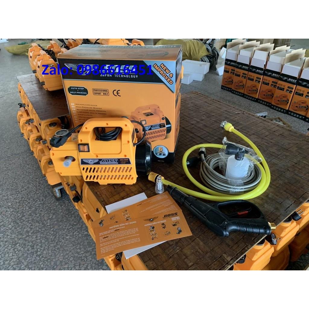 Máy Rửa Xe gia đình BOSS công suất 3000W + Đầy đủ linh kiện
