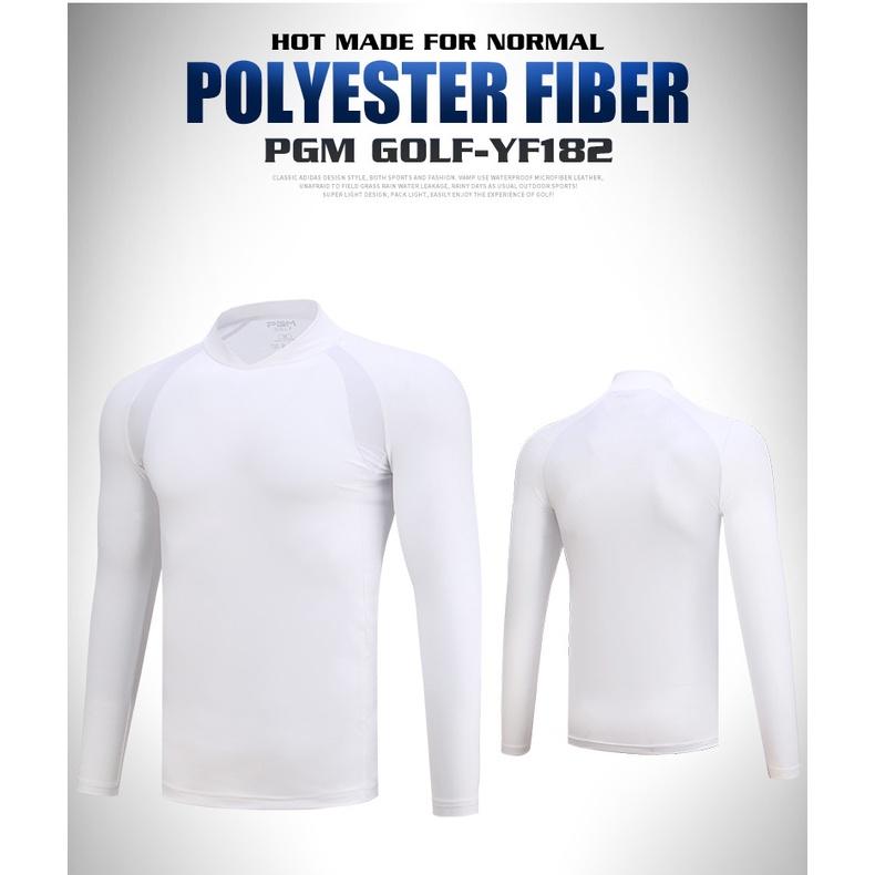 Áo dài tay giữ nhiệt golf nam YF183 - Chất liệu vải Polyester và lụa kem cao cấp - Giúp giữ nhiệt cho người trơi golf