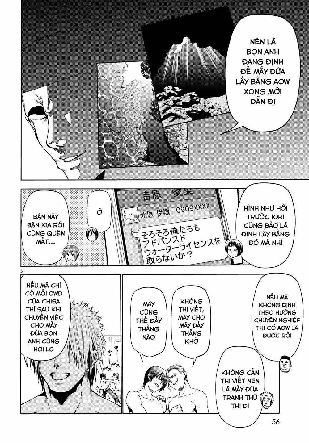 Cô Gái Thích Lặn - Grand Blue Chapter 72 - Trang 6