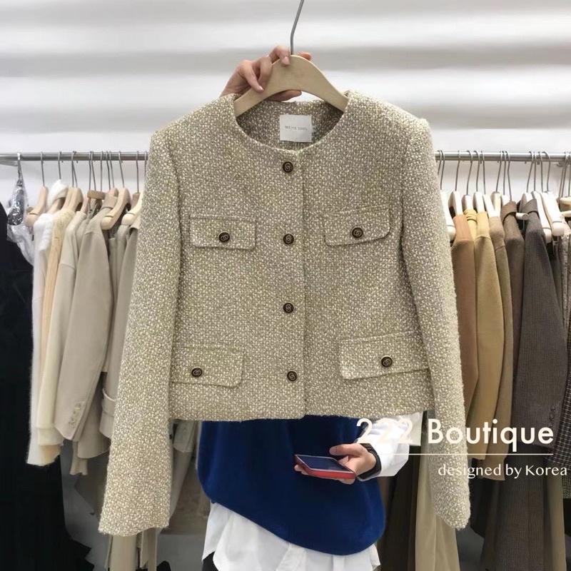 Áo dạ tweed Mfive 60a77