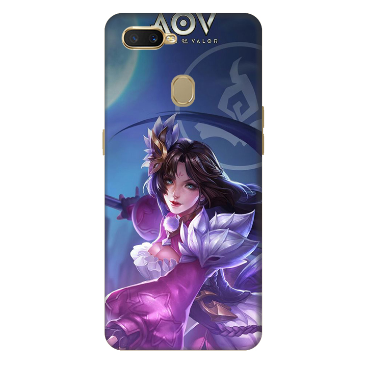 Ốp lưng nhựa cứng nhám dành cho Oppo A7 in hình liên quân 4