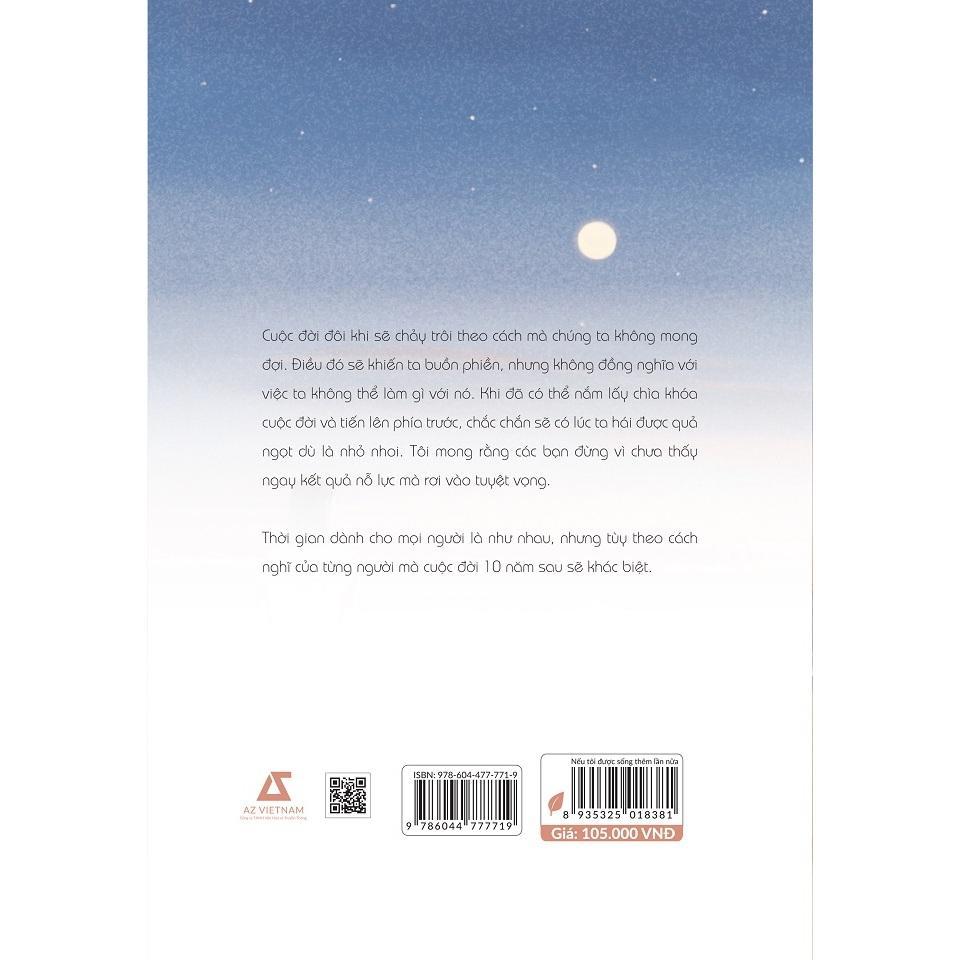 Sách - Nếu Tôi Được Sống Thêm Lần Nữa - AZ Việt Nam