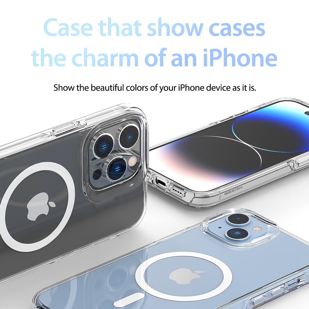 Ốp Lưng Chống Sốc ARAREE Duple M Clear Dành Cho iPhone 14 / 14 Plus / 14 Pro / 14 Pro Max - Hàng Chính Hãng