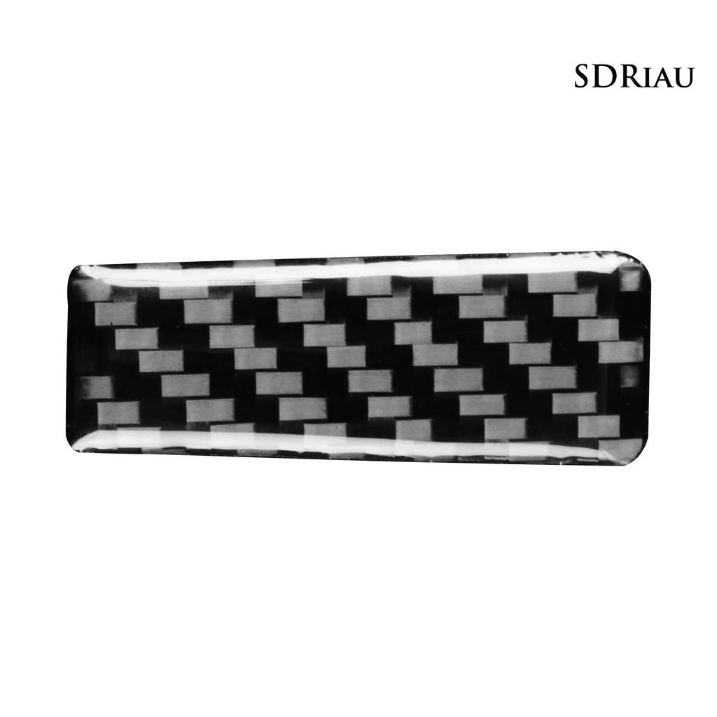 Miếng Dán Trang Trí Nút Điều Khiển Cần Gạt Số Bằng Sợi Carbon Cho Porsche Macan 2014-2021