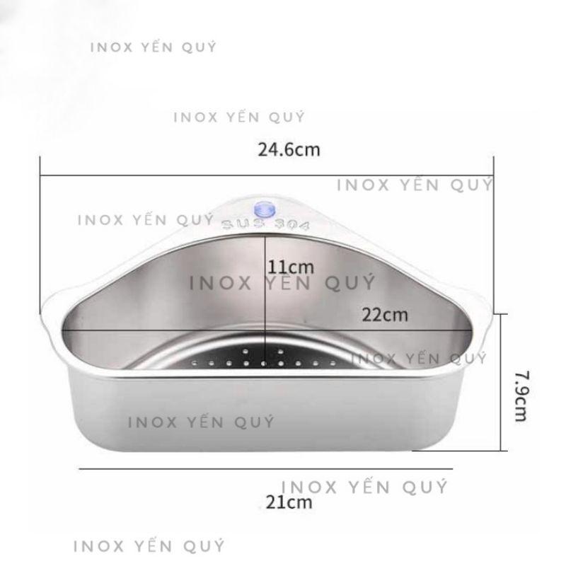 INOX304 Rổ lọc rác bồn rửa chén ngăn tắc bồn rửa,không ghê tay | Chất liệu INOX 304 siêu bền,chống hoen gỉ