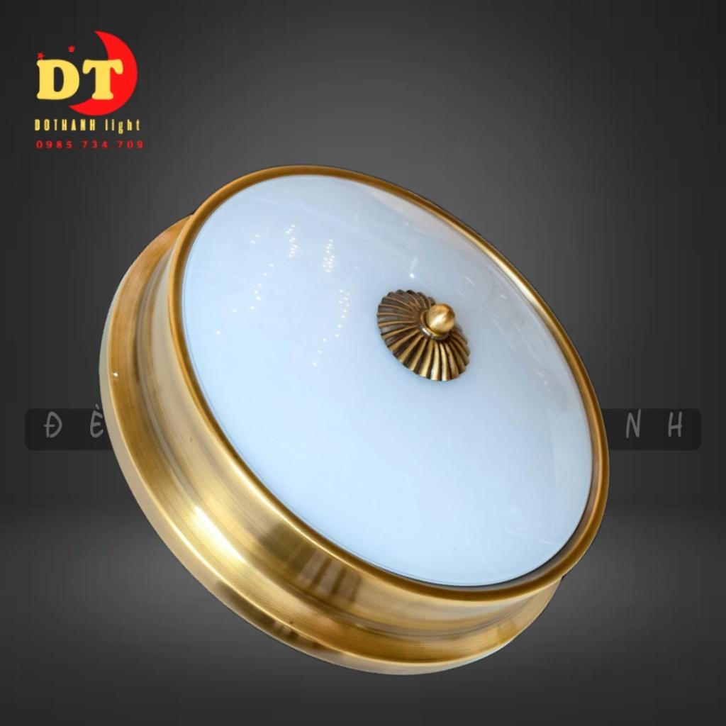 Đèn ốp trần đồng phong cách bắc âu hiện đại HTLQ OTD