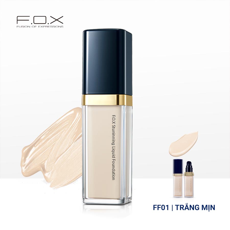 Kem Nền FOX Dưỡng Ẩm Làm Sáng Da  - SPF30★★ Stunning Liquid Foundation 30ml