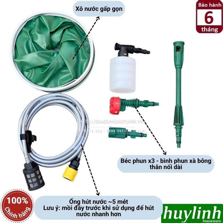 Máy xịt rửa xe dùng pin Dekton M21-SRX1401BL - Motor không chổi than