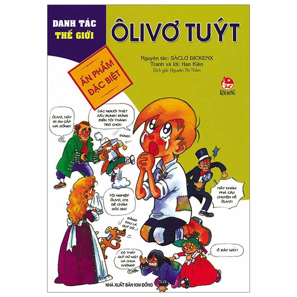 Danh Tác Thế Giới: Ôlivơ Tuýt (Tái Bản 2019)